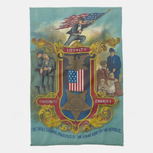 Lojalty, välgörenhet och GAR Tea Towel för broders Kökshandduk