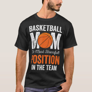 Löjd Basketball Parent Basketball Mamma T Shirt