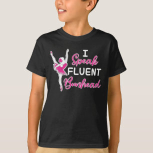 Löjlig Ballet Dancer Sällan för en kvinnlig Bal T Shirt