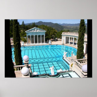 Löjlig Bassäng Poster