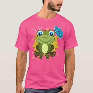 Löjlig groda av armphibian Frog Älskare Nature Ani T Shirt