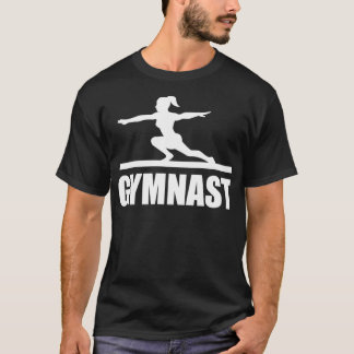Löjlig gymnastkonstnärlig gymnastisk cute-gåva t shirt