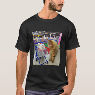 Löjliga Konstiga Katter Handlar Konstig Kisse T Shirt