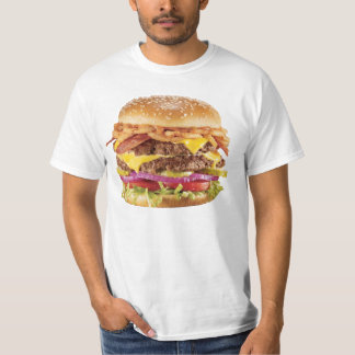 Löjligt kickupplösningsCheeseburger T-shirt