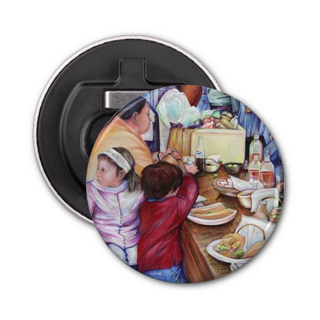 Löjligt Picnic, Mexiko Flasköppnare (Framsidan)