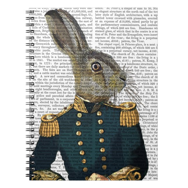 Löjtnant Hare Anteckningsbok (Framsidan)