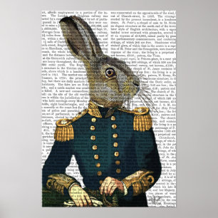 Löjtnant Hare Poster