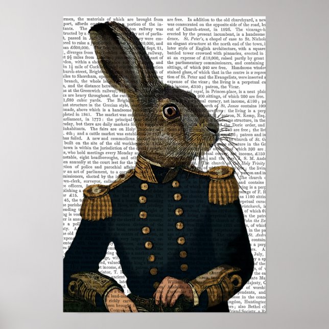Löjtnant Hare Poster (Framsidan)