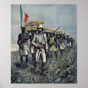 Löjtnant Mizon Uppdrag 1892 Poster