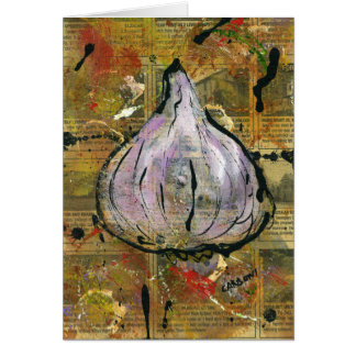Lök Hälsningskort
