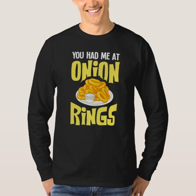 Lök Ring Piskad Sås   1 T Shirt (Framsida)