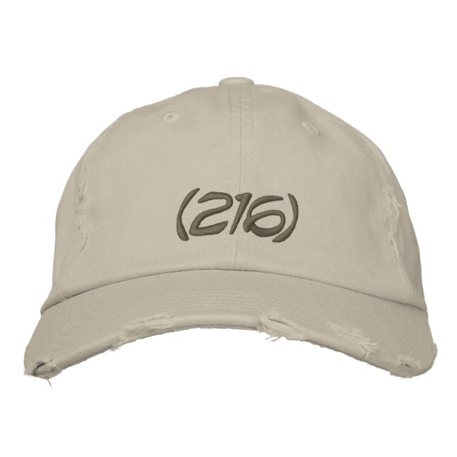 Lokal 216-hatt broderad keps (Framsida)