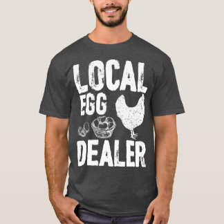 Lokal ägghandlargård med gårdsuppfödning Älskare-k T Shirt