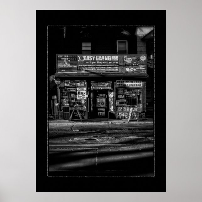 Lokal Allt Store nr 3 med Gräns Poster (Framsidan)