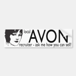 Lokal Avon Recruiter Bildekal