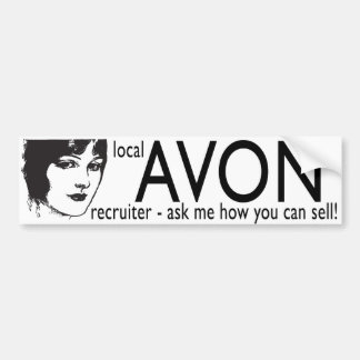 Lokal Avon Recruiter Bildekal