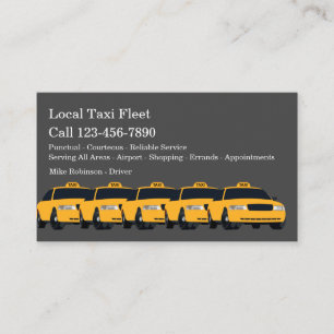 Lokal drivrutin för taxicab-flottan visitkort