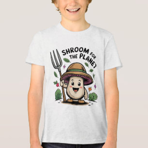 Lokal för planetens underbara svampgård t shirt