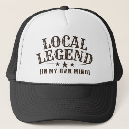 Lokal Legend (I Mitt Eget Huvud) Västra Grafik Keps