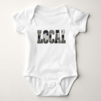 Lokal patchwork PNG Vintage typografi design T Shirt