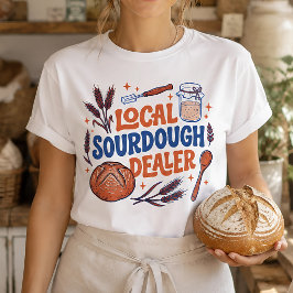 Lokal Surdegshandlare Vintage Brödbakare T Shirt