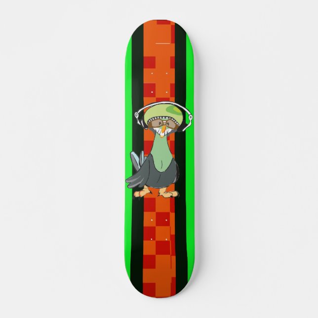 Lokalduva Skateboard Bräda 20,5 Cm (Framsida)