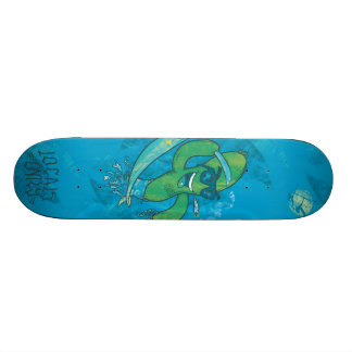 Lokaler endast mini skateboard bräda 18,7 cm