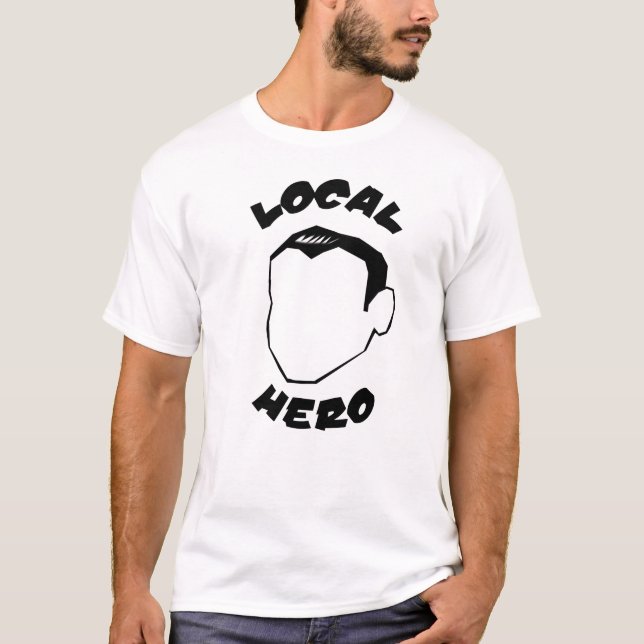 Lokalhjälte Tee (Framsida)