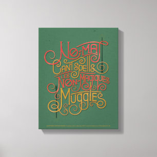 Lokaliserad översättningsgrafik för MUGGLE™ Canvastryck
