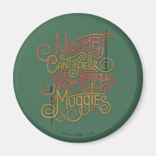 Lokaliserad översättningsgrafik för MUGGLE™ Magnet