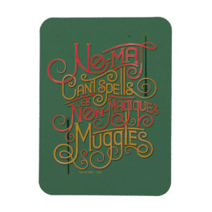 Lokaliserad översättningsgrafik för MUGGLE™ Magnet