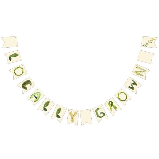 Lokalt odlad babyvisningsprogram vimplar (Alla)