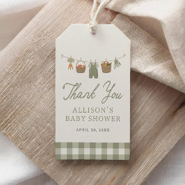 Lokalt Odlad Barn Bondens Marknad Baby Shower Presentetikett