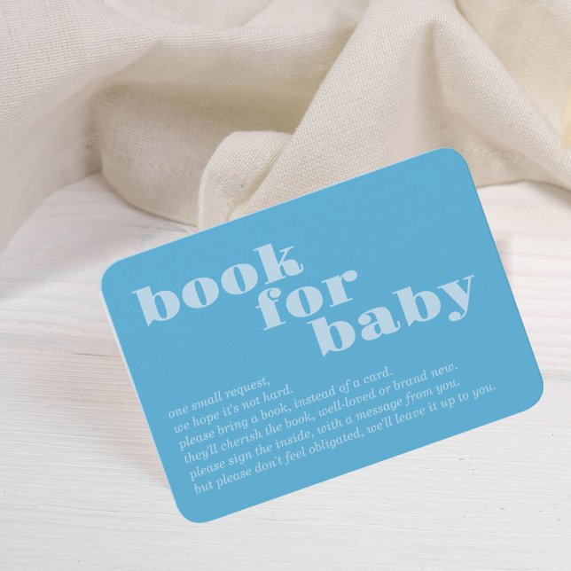 Lokalt odlad | Bok för Baby | Färgblock BLUE Tilläggskort (Skapare uppladdad)