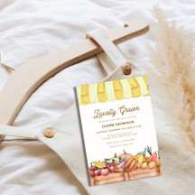 Lokalt odlad gårm Veggie Fruits Baby Shower