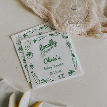 Lokalt odlad Grönt Babykläder för grönsaker