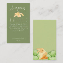 Lokalt Odlad Kålrot Baby Shower Blöja Lotteri