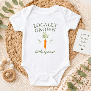 Lokalt Odlad Liten Grodd Morot Baby Bodysuit T Shirt