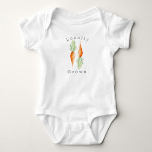 Lokalt odlad morot Organiska Veggie T Shirt