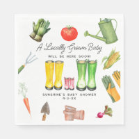 Lokalt odlad Rosa Boots Vegetable Baby Shower