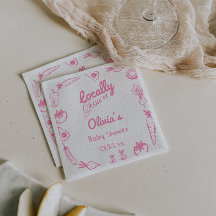 Lokalt odlad Rosa Girly Flicka Shower