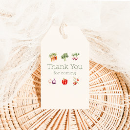 Lokalt odlad Tack för kommande Märkre Presentetikett