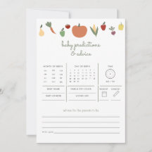 Lokalt odlade Baby-predikationsspel