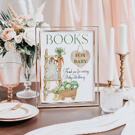 Lokalt odlade drycker för lantbruk, rustik babystö poster