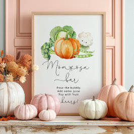 Lokalt odlade grönsaker av Pumpkin mamma-osa pub Poster