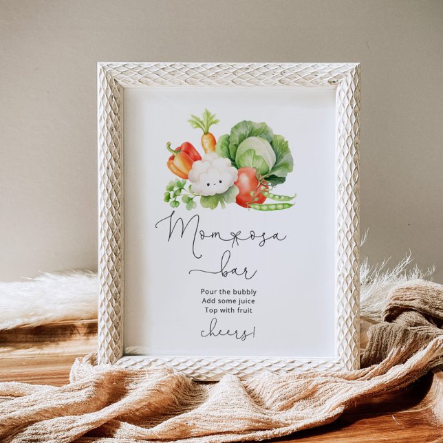 Lokalt odlade grönsaksodlare mamma-osa pub poster (Skapare uppladdad)