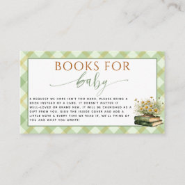 Lokalt odlade jordbrukare Rustic Bokar för babydus Tilläggskort