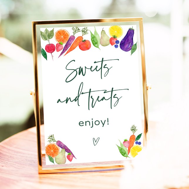 Lokalt odlade lantbrukare Marknadstecken för sötni Poster (Skapare uppladdad)