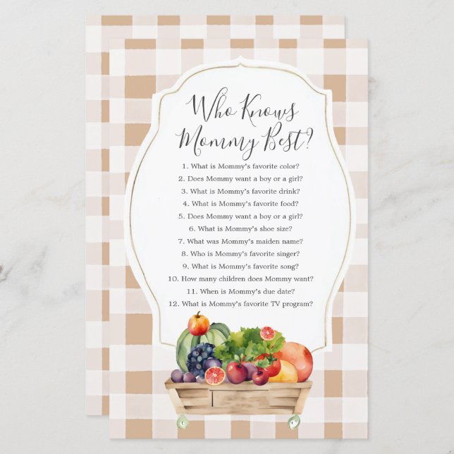 Lokalt odlade Veggies-bönder som vet bäst Mamma (Fram/baksida)