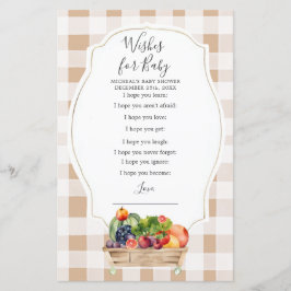 Lokalt odlade Veggies Farmers Önskemål för Baby